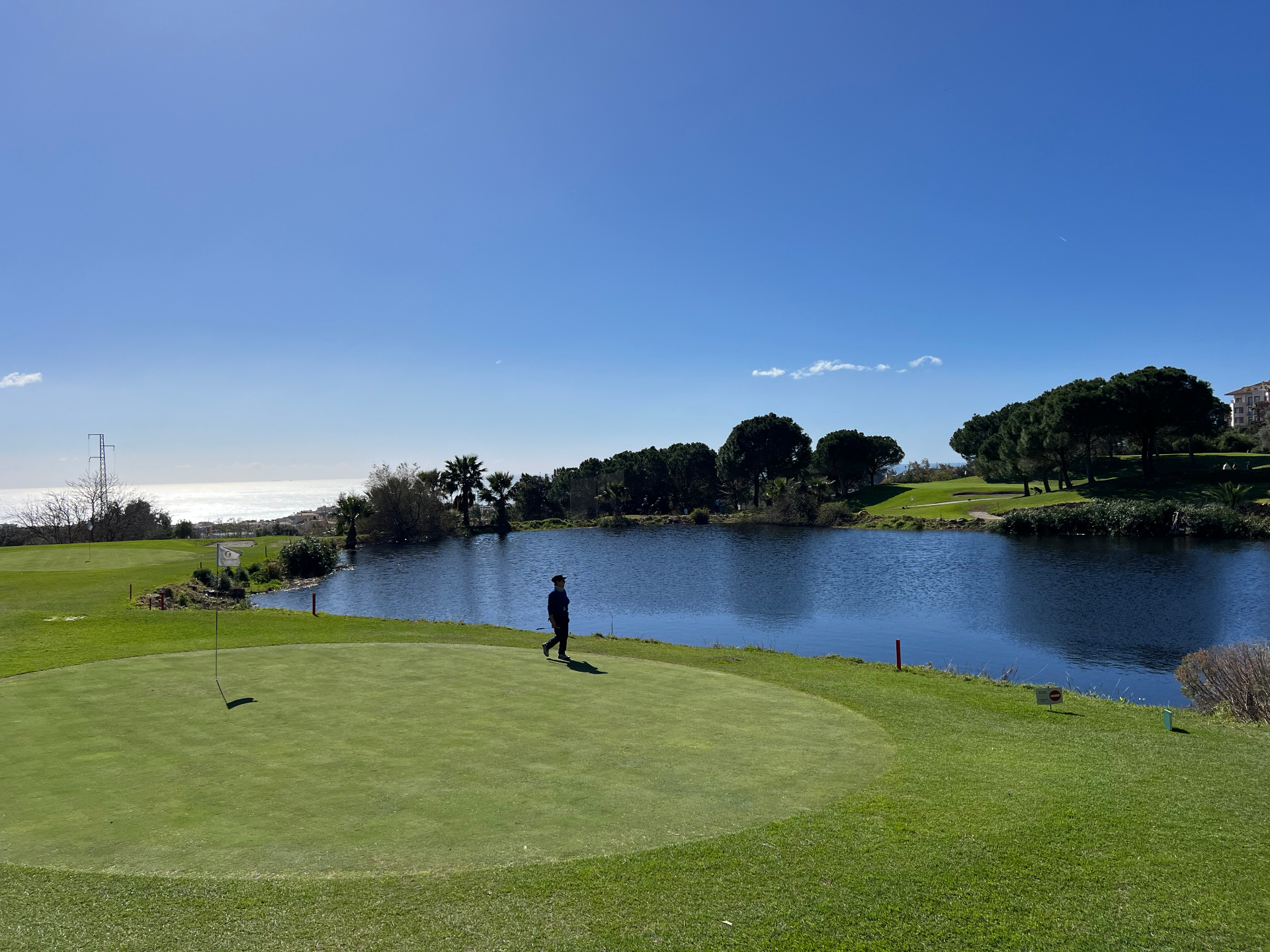 Aerial view of Benalmádena Golf course